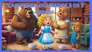 Conto infantil de cachinhos dourados e os tres ursos [upl. by Kalvin]