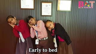 Early To Bed Early To Rise  Early To Bed  Rhyme With Action  Nursery Rhyme ​⁠ Early To Bed Poem [upl. by Emiline]