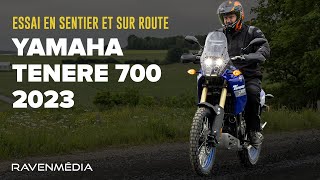 Yamaha Tenere 700 2023 Essai sur route et hors route [upl. by Fry]