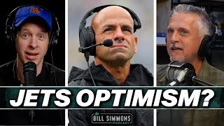 Jets Optimism Post Saleh With Sean Fennessey and Peter Schrager  The Bill Simmons Podcast [upl. by Kamin]