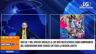 🌐EMPIEZA  LORETANO SOY NOTICIAS  LGTELEVISIÓN [upl. by Oiciruam665]