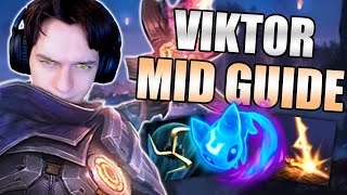 Rank 1 Season 13 Viktor Guide [upl. by Ynohtnad]