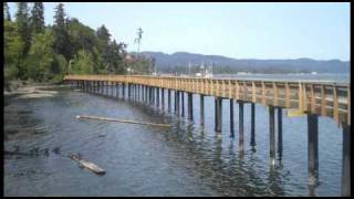 Sooke Rotary Pier  Marine Boardwalk  Sooke British Columbia [upl. by Herc]