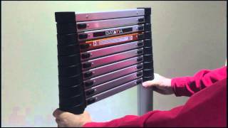 Telescopic Ladder  Revolutionary soft close design [upl. by Nathalie]