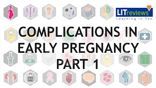 Complications in Early Pregnancy  Part 01 [upl. by Howell876]