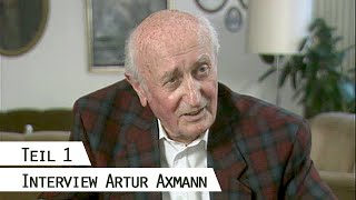 Artur Axmann – Einziges Interview mit dem Reichsjugendführer 1995 Teil 1 [upl. by Troxell]