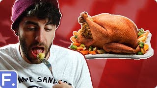 Irish People Try Thanksgiving Dinner For The First Time [upl. by Bouton]