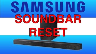 Samsung Soundbar reset ARC not working fix [upl. by Galer966]