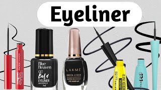 20 Best Eyeliner In India ll Waterproof Eyeliner 2024 ll eyeliner [upl. by Enuahs116]