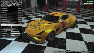 GTA 5 DLC Vehicle Customization Dewbauchee Specter Custom [upl. by Allecram]