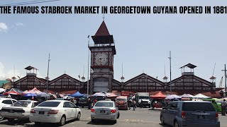 THE FAMOUS STABROEK MARKET VISITING AFTER 20 YEARS IN GEORGETOWN GUYANA [upl. by Leonteen]