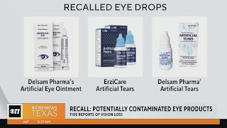 FDA expands recall of potentially contaminated eye products amid outbreak [upl. by Kimbell]