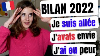 IMPARFAIT ou PASSÉ COMPOSÉ  MON ANNÉE au PASSÉ 🌴 [upl. by Lucias]