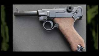 1980s EARLY Japanese AIRSOFT Luger P08 [upl. by Desmond]