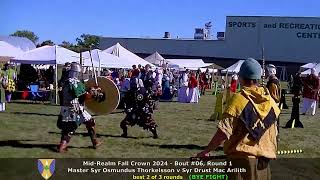 Fall Crown 2024 Bout 06  Osmundus v Drust BYE [upl. by Avelin]