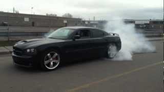 dodge charger srt8 2006 burnout [upl. by Ehc]