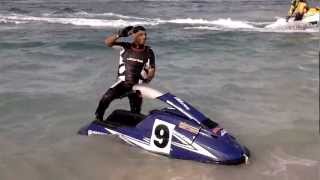 Riding the Jet Skis at Al Mamzar Beach Sharjah UAE [upl. by Edana]