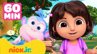 Dora  Dora en Boots’ mafste momenten 😂 1 Uur  Dora amp Friends  Nick Jr Nederlands [upl. by Rosaleen]