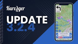 Kurviger App UPDATE – Zeige Tankstellen und Tempolimit  324 [upl. by Eyaj296]