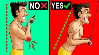 8 Gym Exercises YOURE DOING WRONG [upl. by Rem]