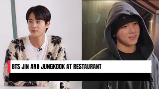 Jin BTS SHOCKING Restaurant Encounter CAUGHT on Camera [upl. by Rammus753]