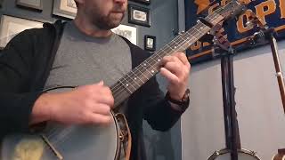 Grey Haired Dancing Girl  Clawhammer Banjo [upl. by Audley931]