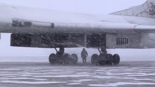 Flying in Arctic on Tu160 The White Swan Blackjack [upl. by Suivat]