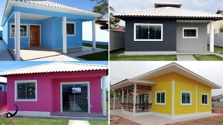 50 Latest HOUSE COLOR OUTSIDE 2024  WALL PAINT COLOR DESIGN 2024  BEST HOME EXTERIOR PAINT COLORS [upl. by Nibur]