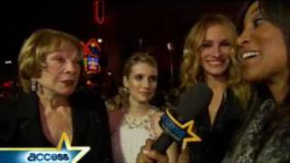 Hot Valentines Day Plans For Julia Roberts Emma Roberts amp Shirley MacLaine [upl. by Eada389]