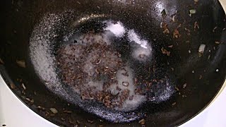 How To Clean A Wok Seasoning And Reconditioning A Wok How To Make Your Wok NonStick [upl. by Munro]