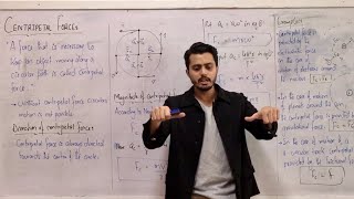 Centripetal force  centrifugal force  complete derivation  circular motion  class 11 physics [upl. by Buffy]