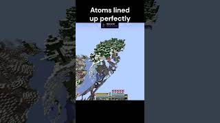 atoms lined up perfectly funny minecraft fyp letsgo memesdaily memesdailyfunny [upl. by Yovonnda]