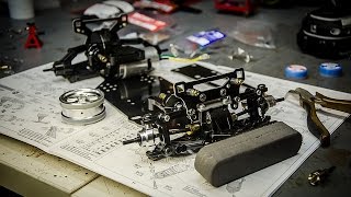 Tamiya TA02sw Build Series Part 2 Hop Up Time [upl. by Fiorenze978]