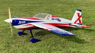 EXTREMEFLIGHT SLICK580 74“🚀 first flight with 21x10 prop✅ [upl. by Torres254]