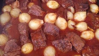 Greek Stifatho Stifado  A dish to die for [upl. by Grof182]