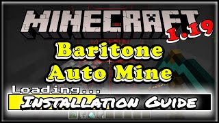 How To Download and Install Baritone for Minecraft 119 [upl. by Anotyal718]