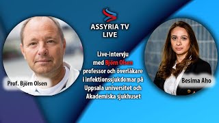 Liveintervju med Björn Olsen professor och överläkare i infektionssjukdomar [upl. by Friede]