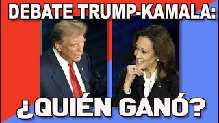 🇺🇸 El DEBATE TRUMPKAMALA ¿Quién ganó [upl. by Yeslah743]