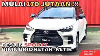 AGYA TERBARU 2023  HARGA LENGKAP AGYA GR SPORT 2023 BEDA JAUH DENGAN YANG LAMA [upl. by Anilesor]