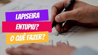 Lapiseira entupiu O que fazer [upl. by Okubo11]