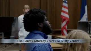 Linn County Attorney reacts to McKinley Louismas guilty verdict [upl. by Noe162]