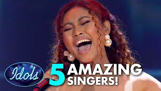 5 AMAZING Female Singers On Indonesia Ido 2019  WOW  Idols Global [upl. by Nannie]