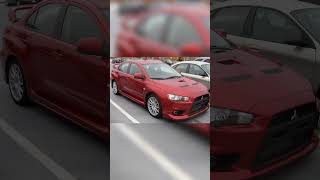 Mitsubishi Lancer Evolution X  mitsubishiyoutubeshortstrendingtrendingshortsshortvideoshorts [upl. by Neeron377]