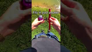 Link in bio The SafeTravelRod Easy carry instant fishing joy InstantFishing EasyCarry Fishing [upl. by Schofield]