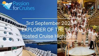 Hosted Cruise Photo Highlights Royal Caribbean Explorer of the Seas [upl. by Koslo90]