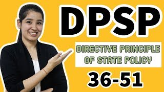 Directive Principles Of State Policy  DPSP  Article 3651  Indian Constitution [upl. by Gibbon]