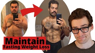 Maintaining Weight Loss after 50 Days Water Fasting [upl. by Haidabej]