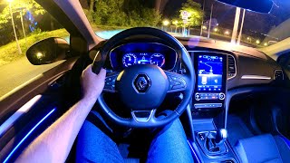 New RENAULT MEGANE 2021 Facelift  NIGHT POV test drive amp full REVIEW TCe 140 EDC [upl. by Lek716]