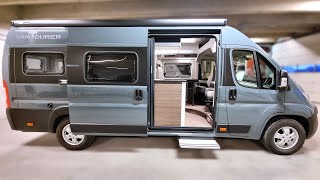 New Small Luxury Campervan has UNIQUE Layout and 9speed Automatic  Knaus VANTourer 630 L [upl. by Pero]