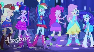 My Little Pony Equestria kızlar  Bu bizim büyük bir gece [upl. by Ilrahc]